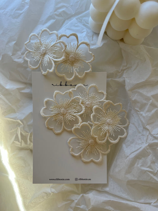Sweet Floral Snap Clip